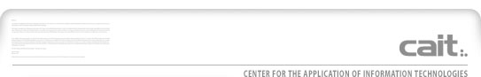 Center for the Application of Information Technology